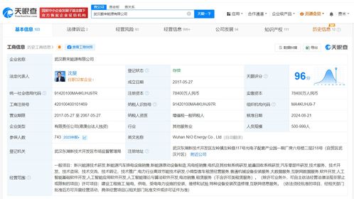 武漢蔚來能源公司戰略升級 新增AI軟件與互聯網信息服務，布局智慧能源新賽道
